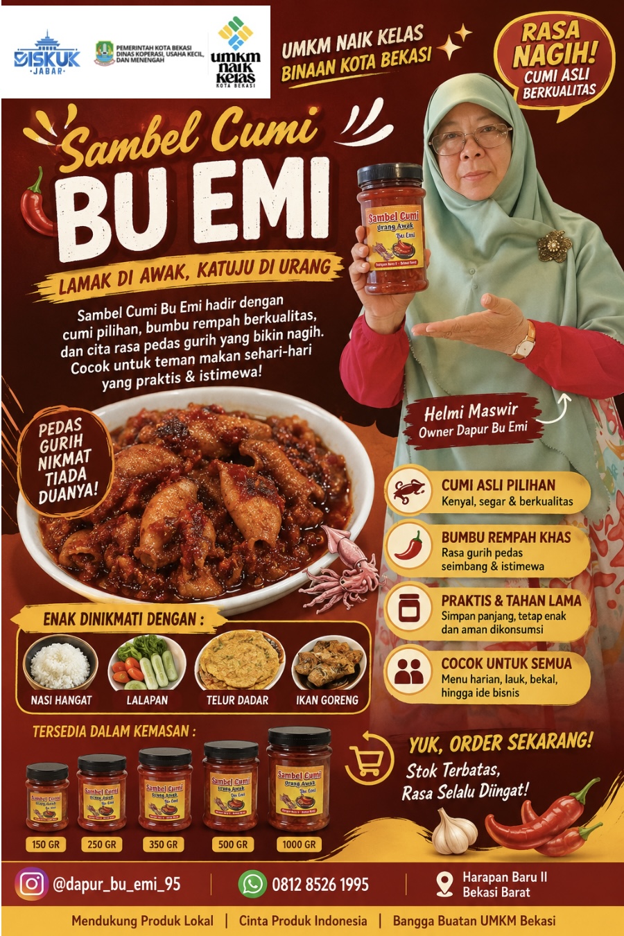 Logo Sambel Cumi Bu Emi