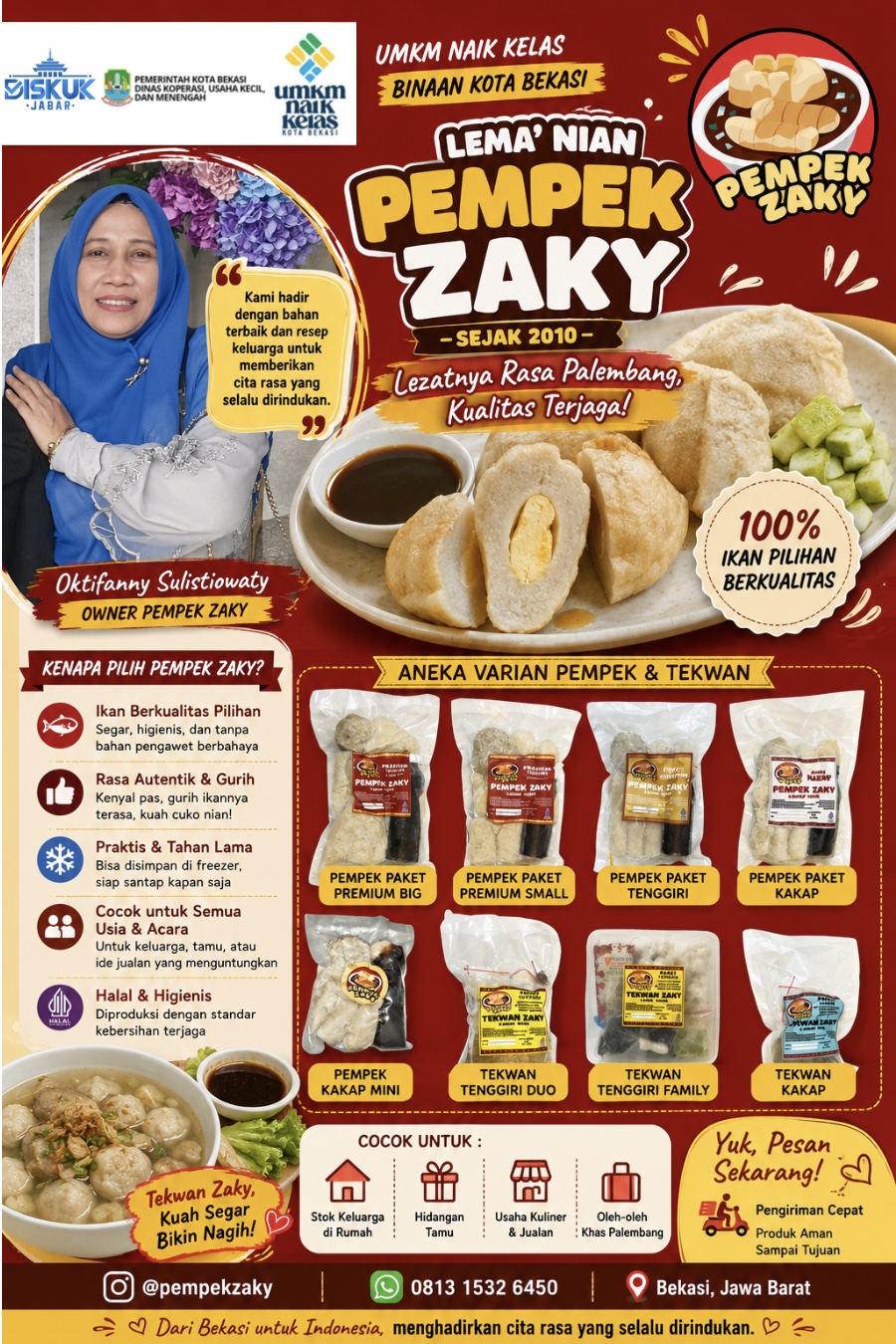 Logo Pempek Zaky