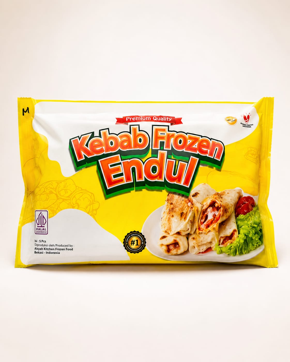 Kebab Frozen Endul Kemasan Plastik