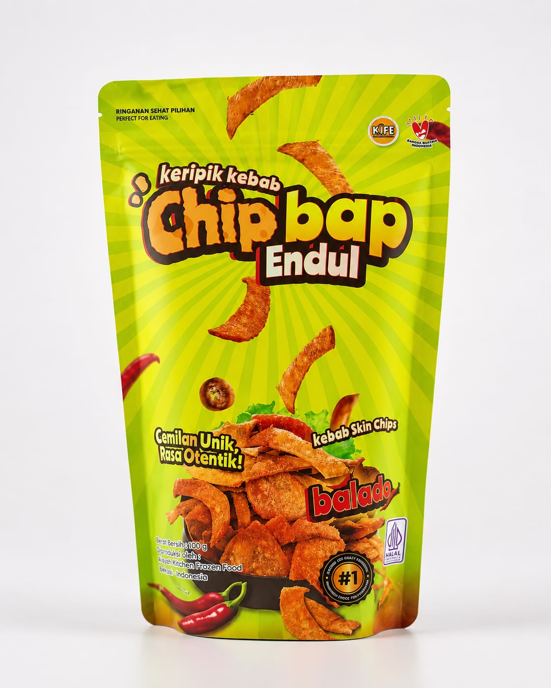 Keripik Kebab ChipBap Endul