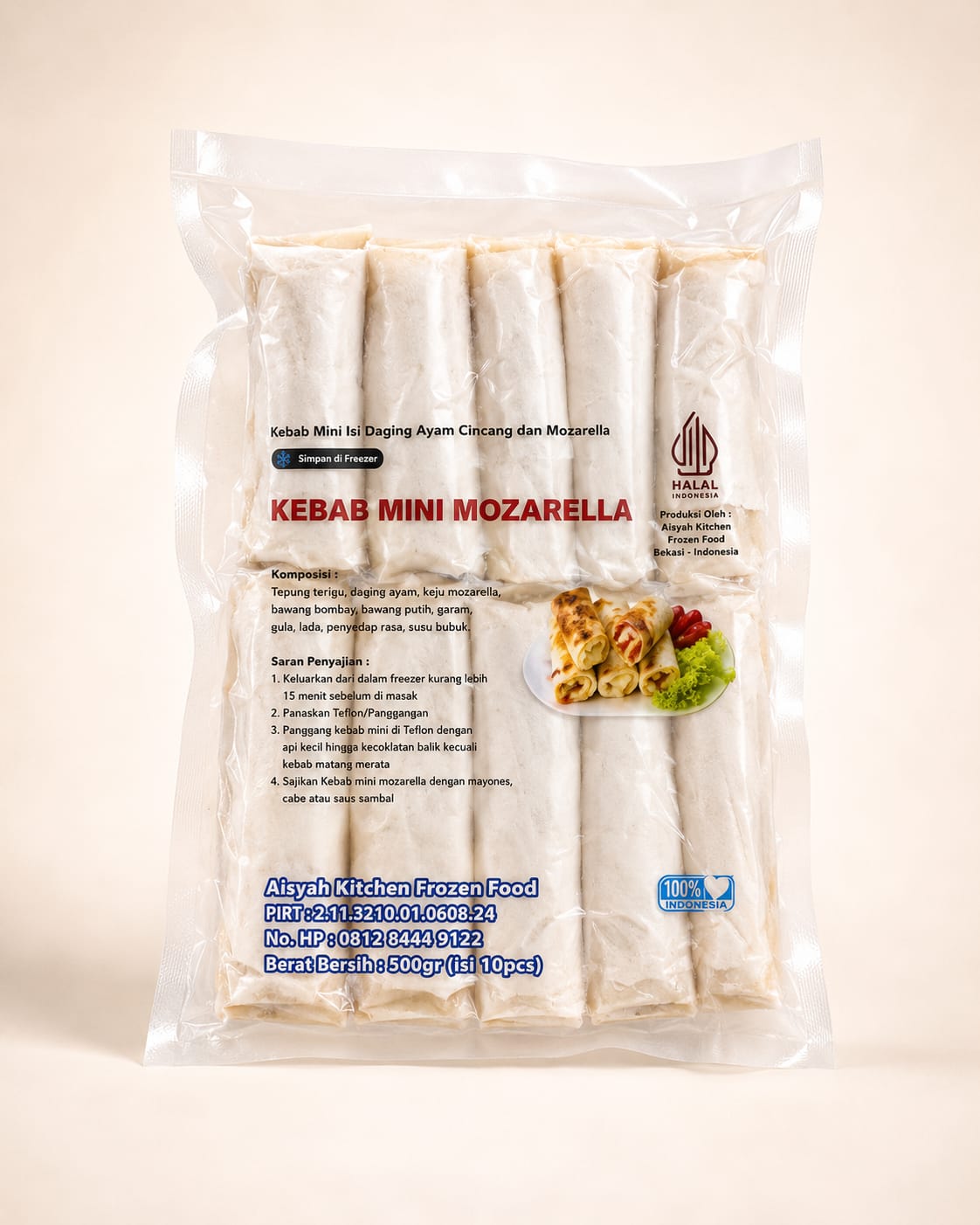 Kebab Mini Mozarella